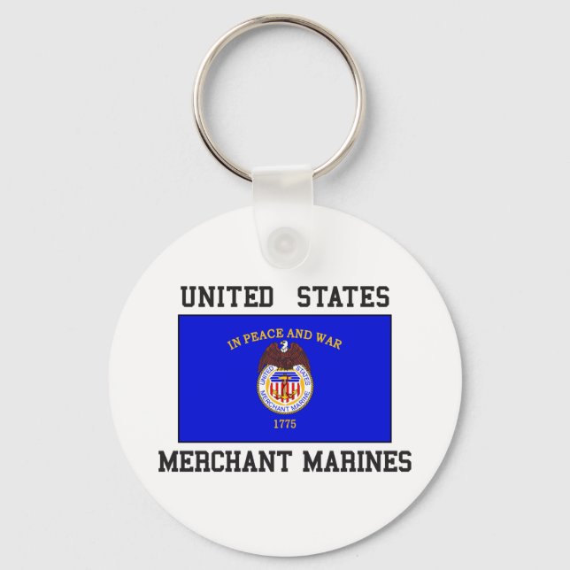 US Merchant Marine Key Ring (Front)