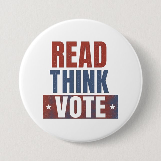 US Midterms 3 inch round 7.5 Cm Round Badge (Front)