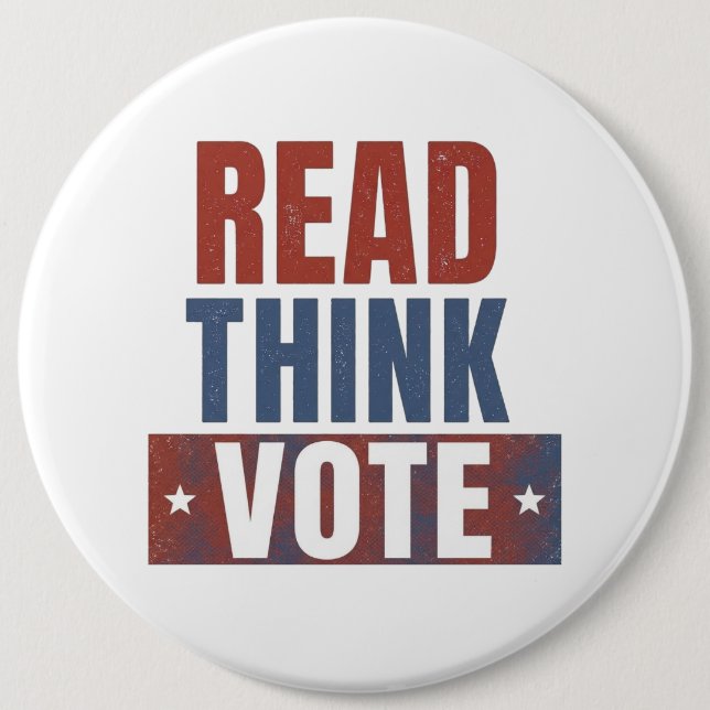 US Midterms 6 Cm Round Badge (Front)