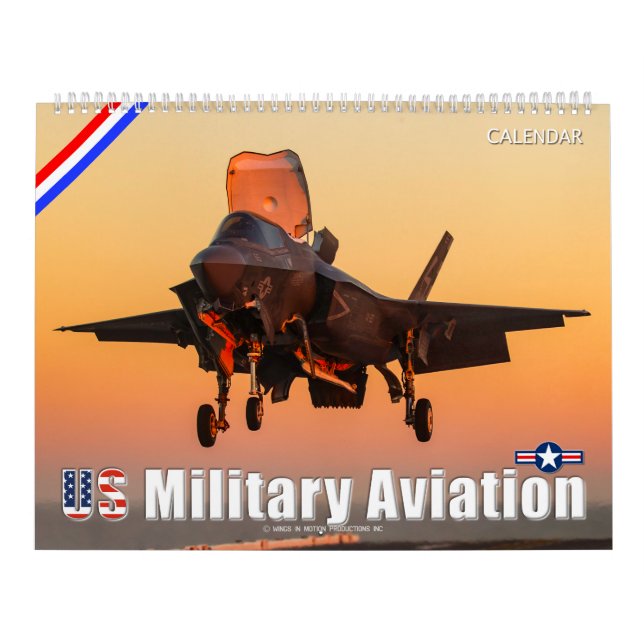 US MILITARY AVIATION CALENDAR (Cover)