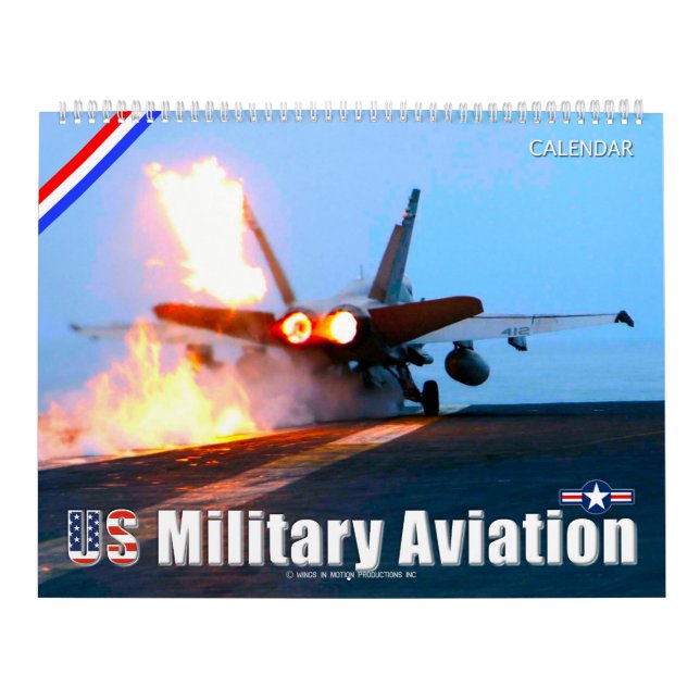 US MILITARY AVIATION CALENDAR (Cover)