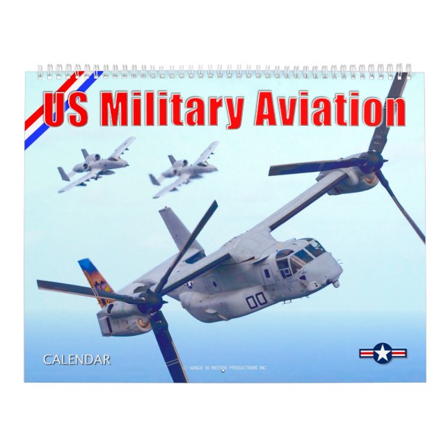 US MILITARY AVIATION CALENDAR (Cover)