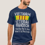 US Military Family Vietnam Veteran Grandson Gift T-Shirt<br><div class="desc">US Military Family Vietnam Veteran Grandson Gift Visit our store to see more amazing designs.</div>