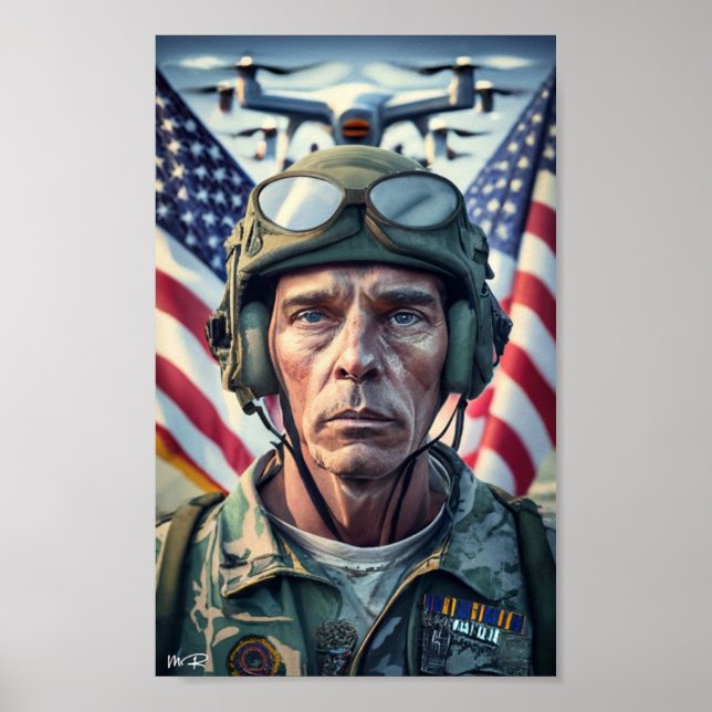 US Military for Veteran's Day Celebration 2023 Poster (Front)