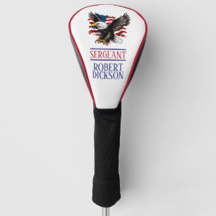 US Military Personalised Golf Head Cover