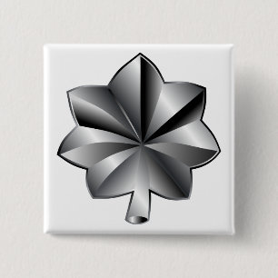 US Military Rank - Lieutenant Colonel 15 Cm Square Badge