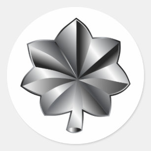 US Military Rank - Lieutenant Colonel Classic Round Sticker