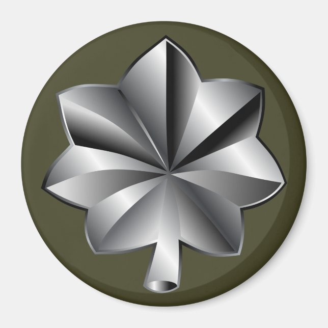 US Military Rank - Lieutenant Colonel Magnet (Front)