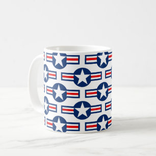 US MILITARY ROUNDEL - Colour Coffee Mug