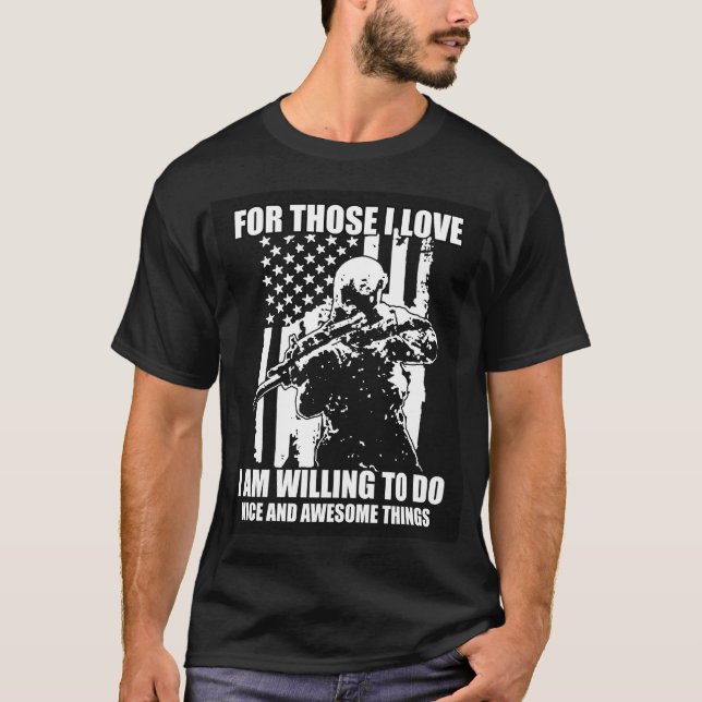 US Military T-Shirt (Front)