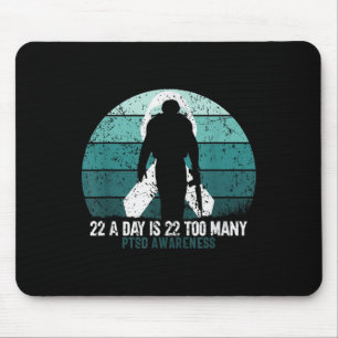 Us Military Veterans Suicide Awareness Ptsd Awaren Mouse Mat
