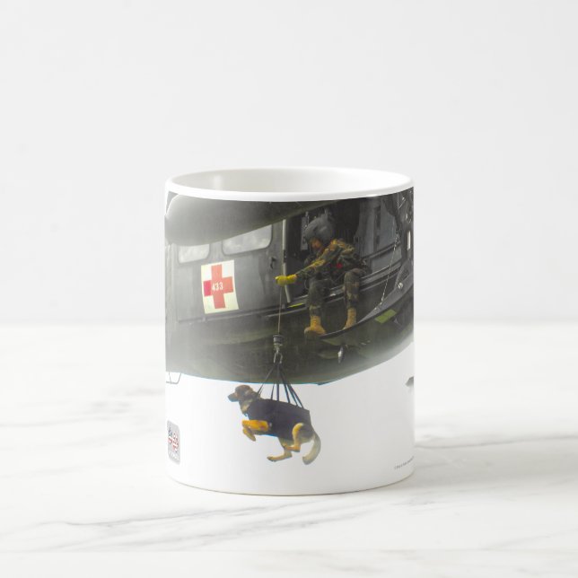 US MILITARY WORKING DOG COFFEE MUG (Center)