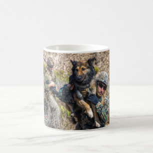 US MILITARY WORKING DOG COFFEE MUG