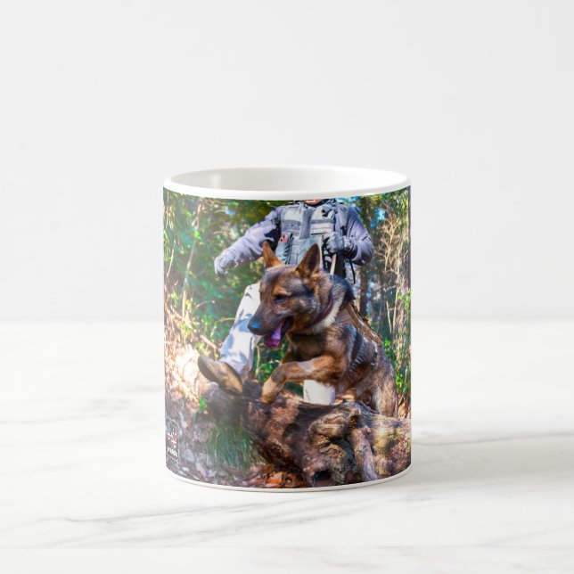 US MILITARY WORKING DOG COFFEE MUG (Center)