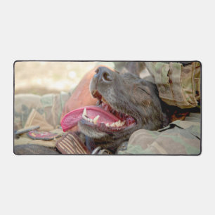 US MILITARY WORKING DOG DESK MAT