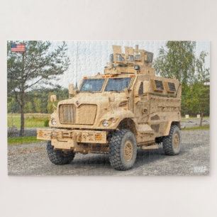US MRAP VEHICLE (20x30 inch) Jigsaw Puzzle