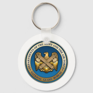 US National Guard Bureau Key Ring