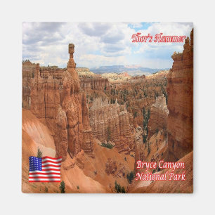 US National Park Bryce Canyon Queens Garden Traill Magnet