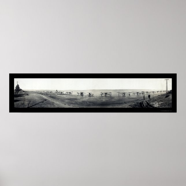 US Navy Aeroplanes CA Photo 1918 Poster (Front)