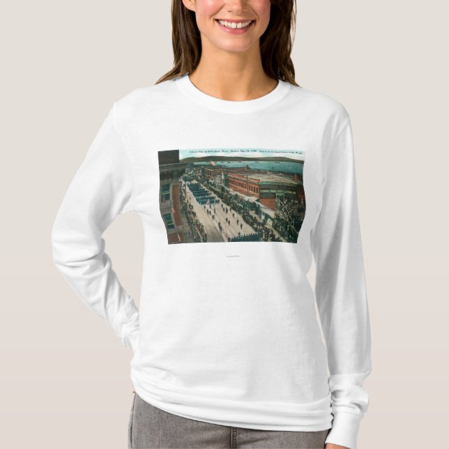 US Navy Atlantic Fleet in Harbour T-Shirt (Front)