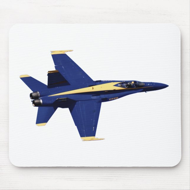 US NAVY Blue Angels In Flight at Fleet Week Mouse Mat (Front)