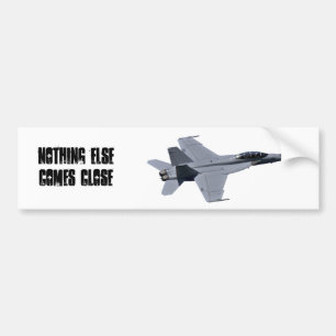 US Navy F-18 Super Hornet Bumper Sticker