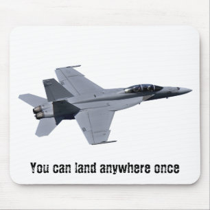 US Navy F-18 Super Hornet Mousepad