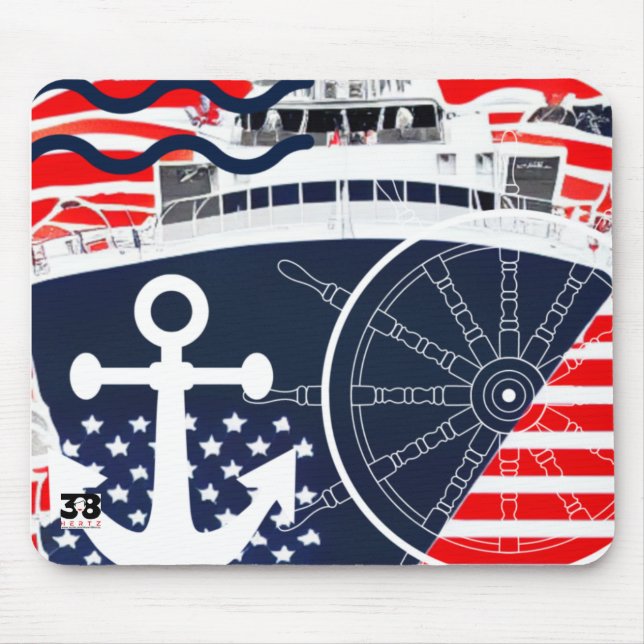 US Navy Mouse Mat (Front)
