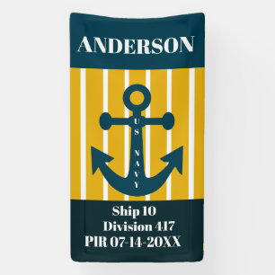 US Navy PIR Graduation Door Banner