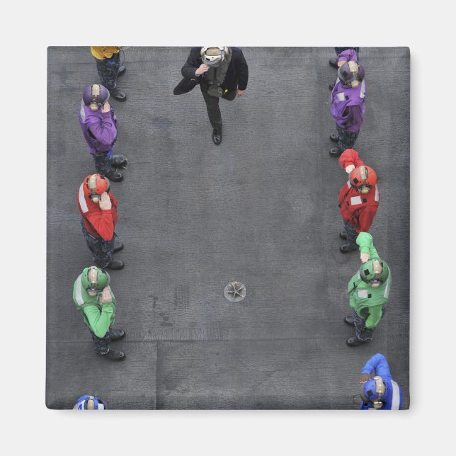 US Navy rainbow sideboys Magnet (Front)