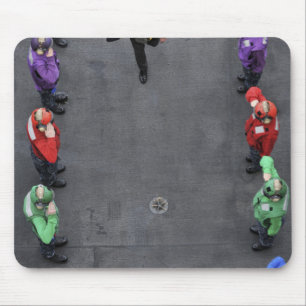 US Navy rainbow sideboys Mouse Mat
