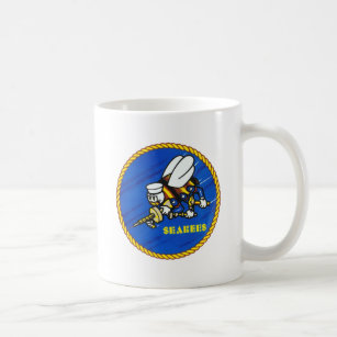 US Navy Seabees Logo Coffee Mug