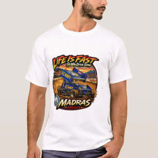 US Navy Sprint Car Life Is Fast T-Shirt