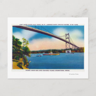 US Navy Vessel Postcard