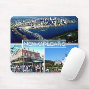 US New Orleans - Central Business District - Mouse Mat