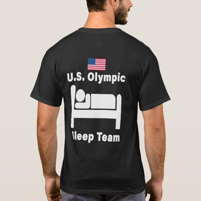 US Olympic Sleep Team T-Shirt (Back)
