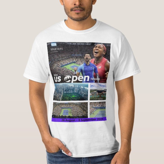 US OPEN TENNIS -2024 T-Shirt (Front)