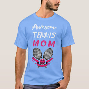 US Open Tennis Mum Racket and Ball 1 T-Shirt