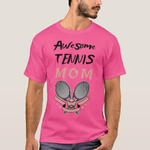 US Open Tennis Mum Racket and Ball 2 T-Shirt