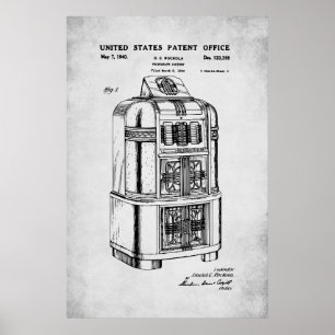 US Patent - Rockola Poster