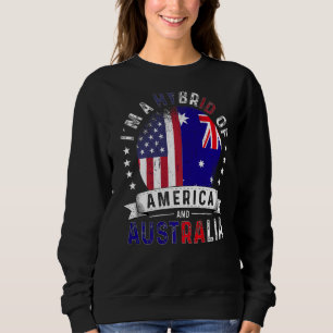 US Patriot Australia Flag American Australian Grow Sweatshirt