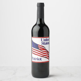 US Patriot Wine Label