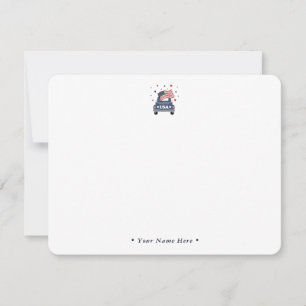 US Patriotic Note Card