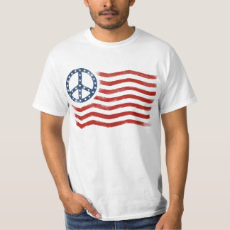 US Peace Flag T-Shirt