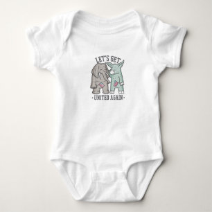 US Politics - Let's Get United Again Baby Bodysuit