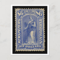US Postage Stamp $6 for Newspapers Periodicals