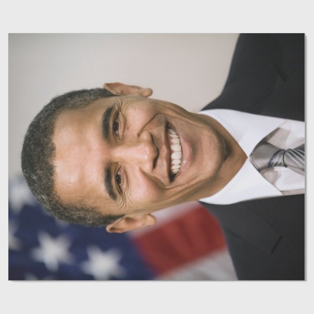 US President Elect Barack Obama  Wrapping Paper (Flat)