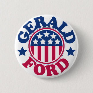US President Gerald Ford 6 Cm Round Badge