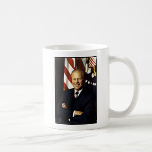 US President Gerald Rudolph Ford "Jerry" Portrait Coffee Mug