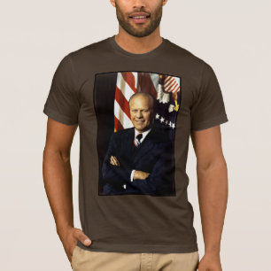US President Gerald Rudolph Ford "Jerry" Portrait T-Shirt